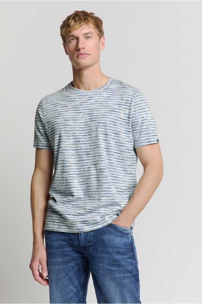STRIPED CREWNECK T SHIRT 28340470 134 SKY